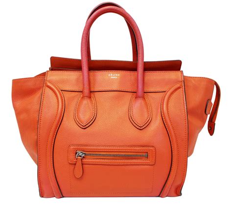 celine paris purse orange|WOMEN'S LUXURY ORANGE BAGS AND HANDBAGS .